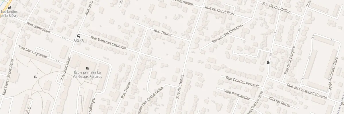 Plan du 140 Rue de Chalais à L’Haÿ-les-Roses