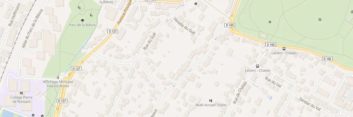 Plan du 30 Rue de l’Orme Sec à L’Haÿ-les-Roses