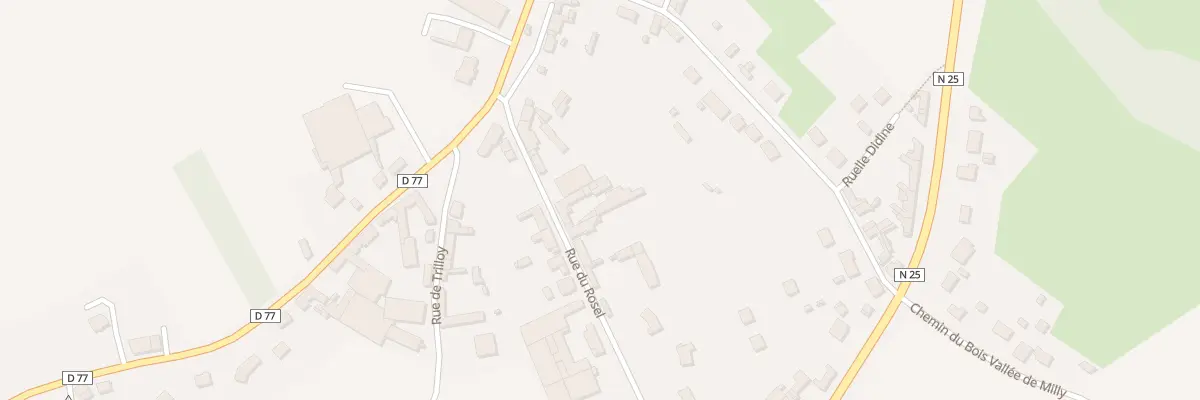 Plan du 3 Rue du Rosel à Beauval
