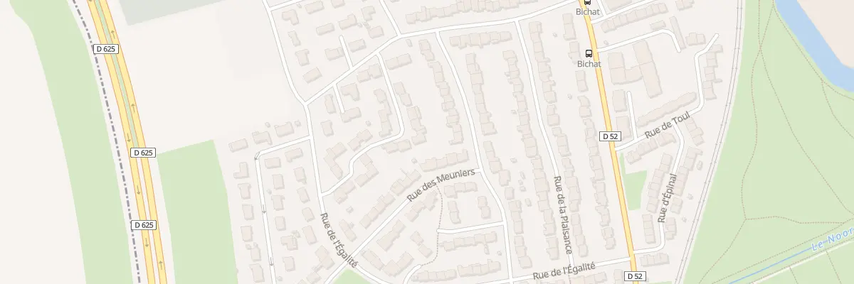 Plan du 156 Pas de la Chataigneraie à Dunkerque