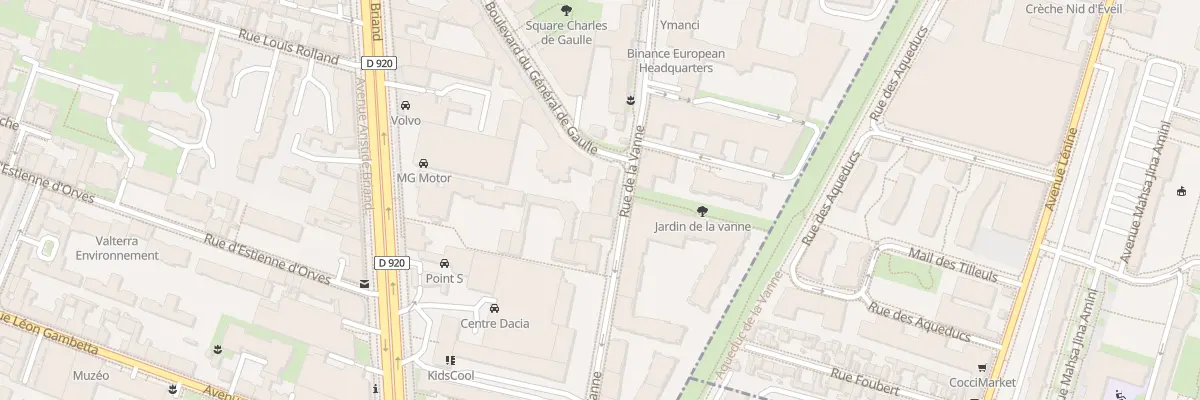 Plan du 38 Rue de la Vanne à Montrouge