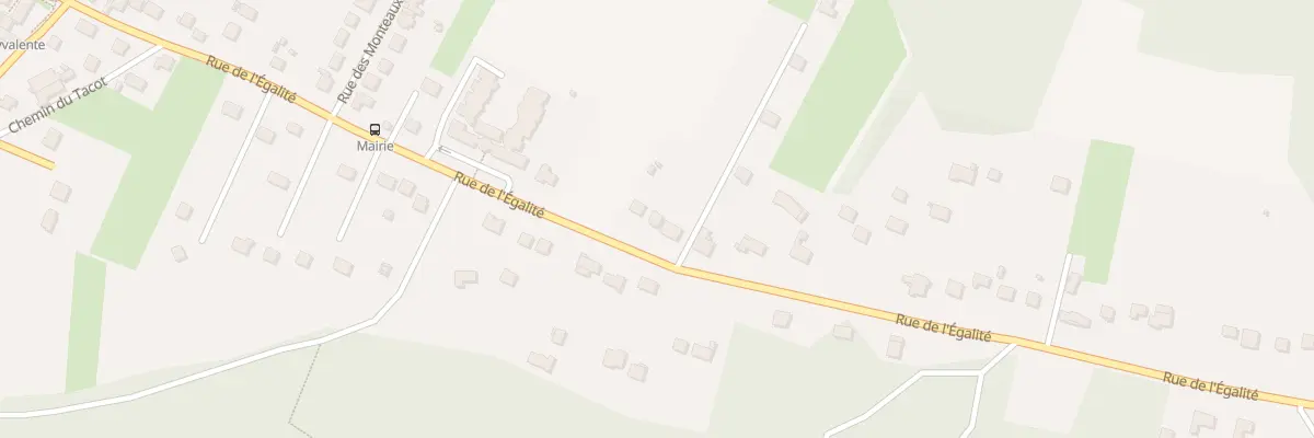 Plan du 33 Rue de l’Egalité à D’Huison-Longueville