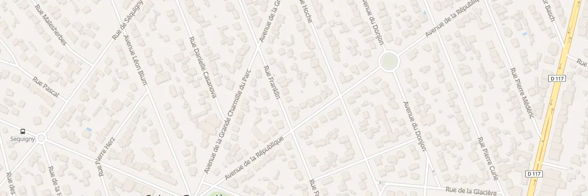 Plan du 101 Rue Franklin à Sainte-Geneviève-des-Bois