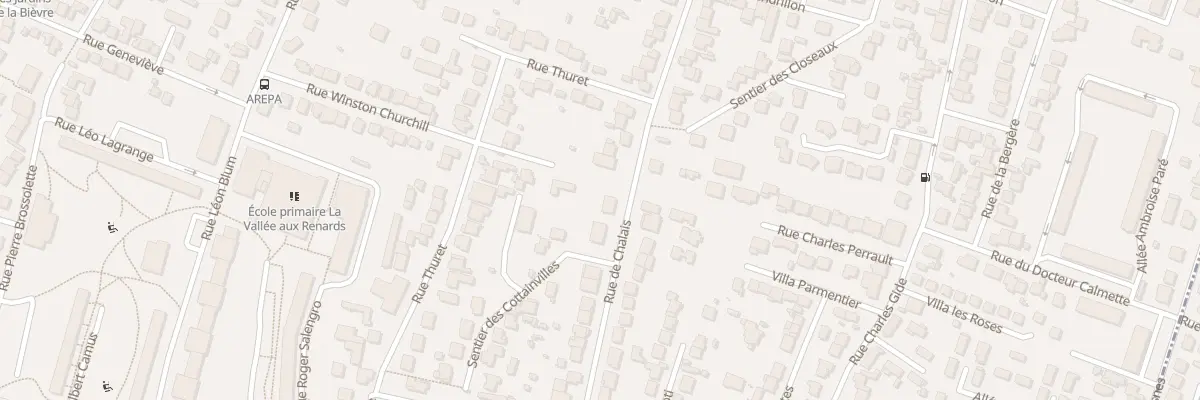 Plan du 150 Rue de Chalais à L’Haÿ-les-Roses