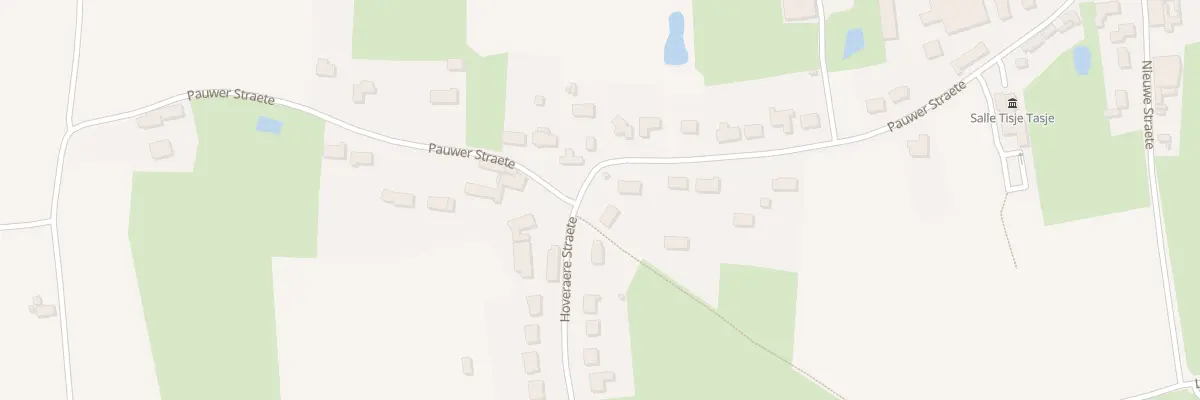 Plan du 423 Pauwer Straete à Buysscheure