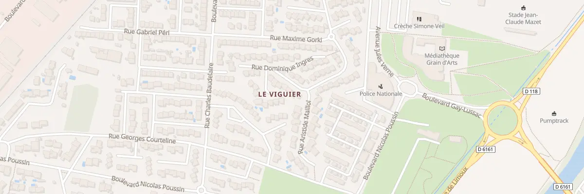 Plan du 12 Rue Henri Matisse à Carcassonne