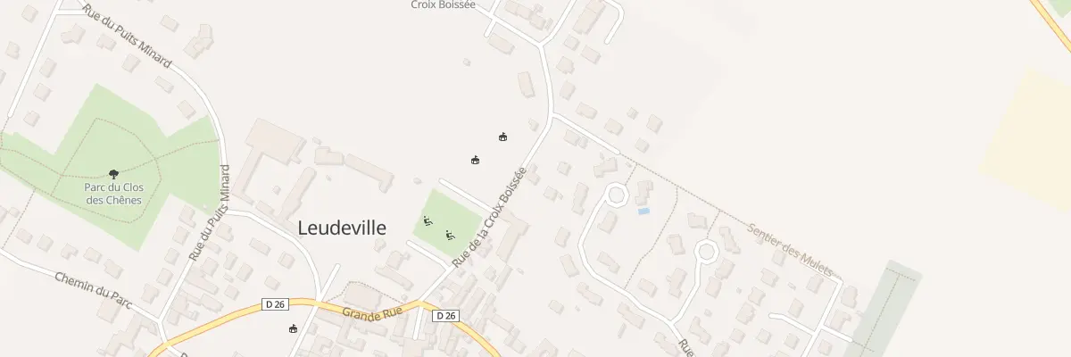 Plan du 12 Rue de la Croix Boissée à Leudeville