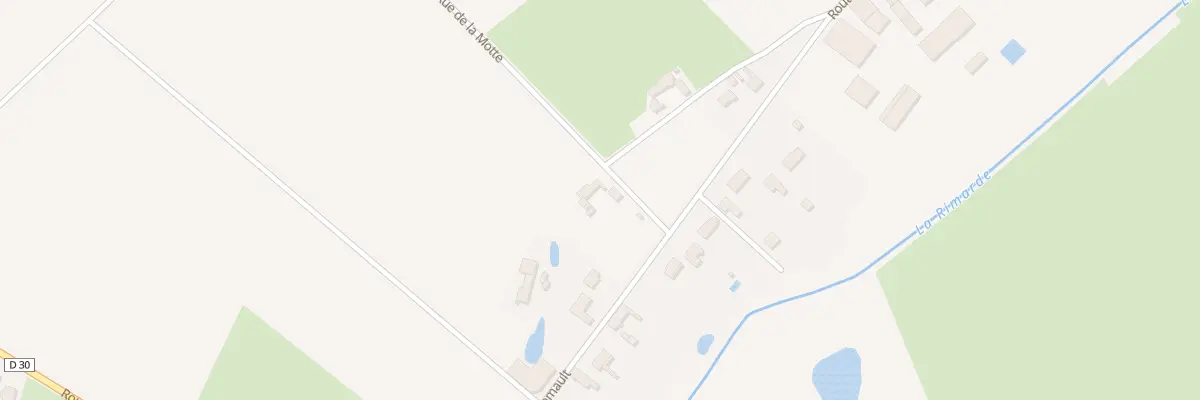Plan du 2 Rue de la Motte à Nibelle