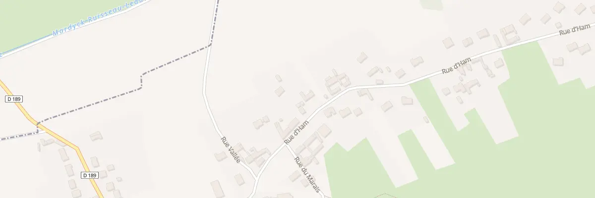 Plan du 385 Rue d’Ham à Blessy
