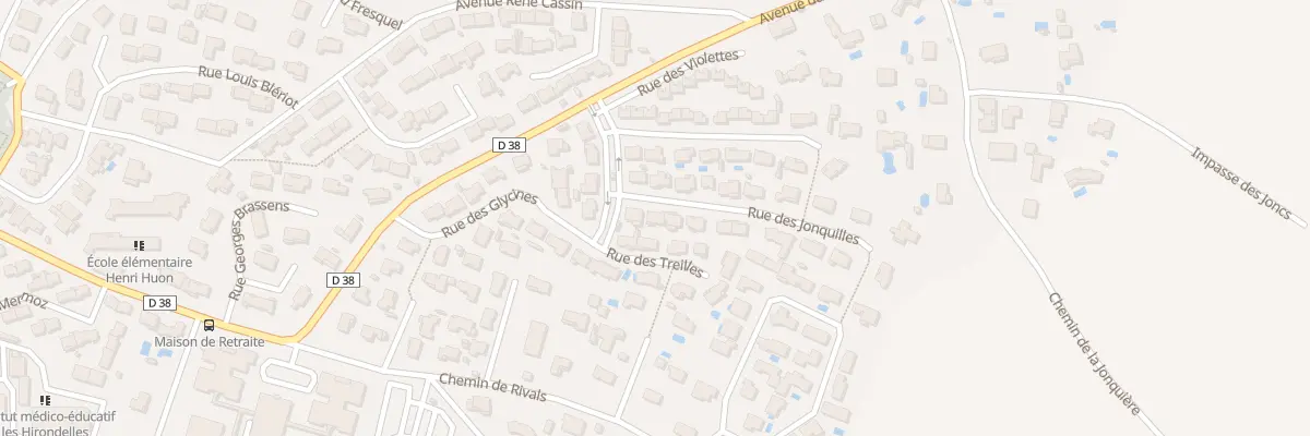 Plan du 4 Rue des Jonquilles à Pennautier