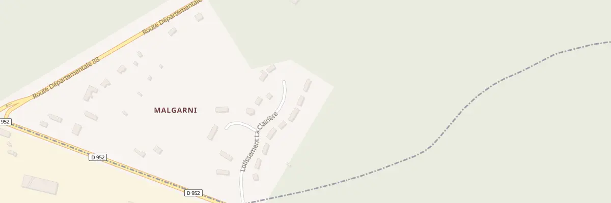 Plan du 7 Lotissement la Clairière à Bouzy-la-Forêt
