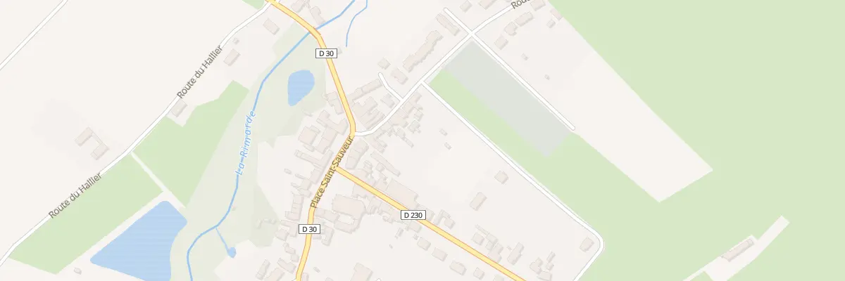 Plan du 9 Rte de Flotin à Nibelle