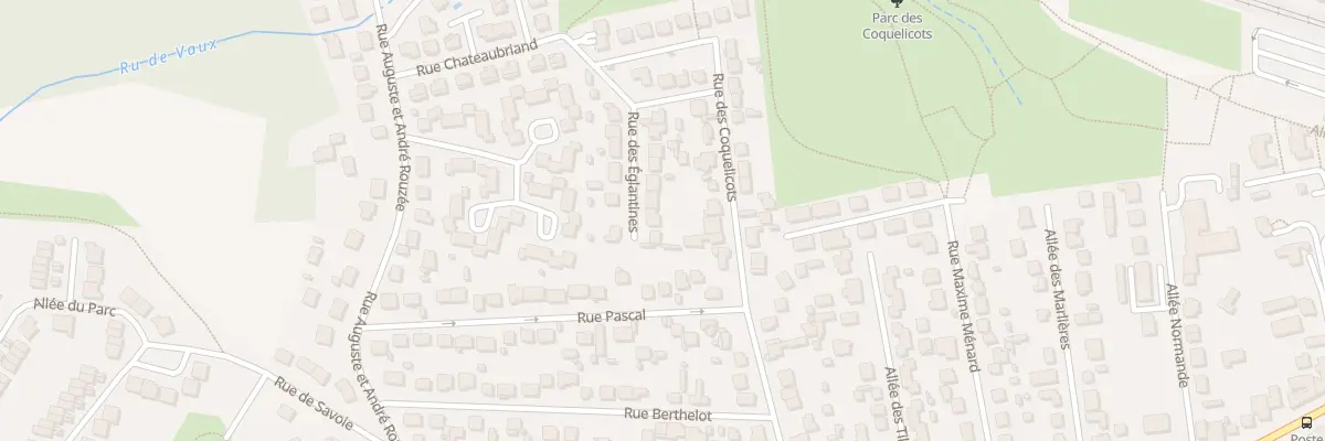 Plan du 13 Rue des Églantines à Domont
