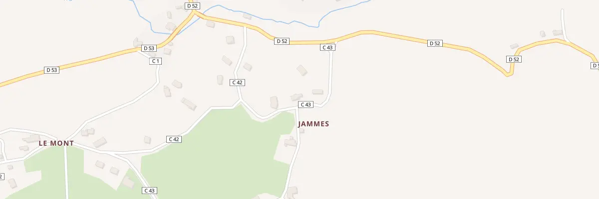 Plan du 5075 Jammes à Ayrens