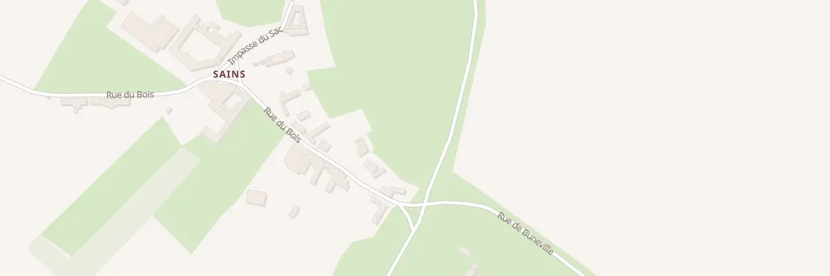 Plan du 911 Rue du Bois à Hautecloque