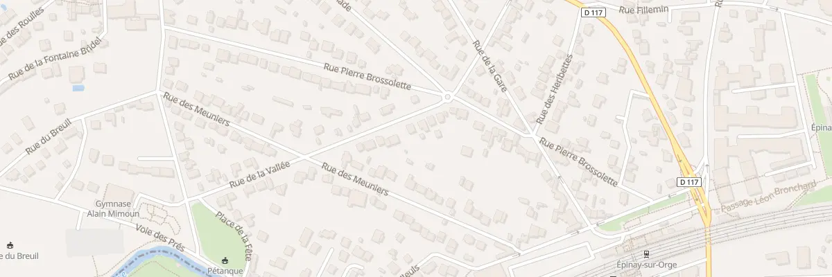 Plan du 28 Rue de la Vallée à Épinay-sur-Orge