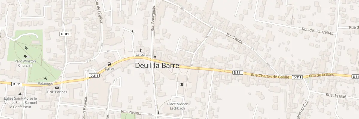 Plan du 29 Rue Charles de Gaulle à Deuil-la-Barre