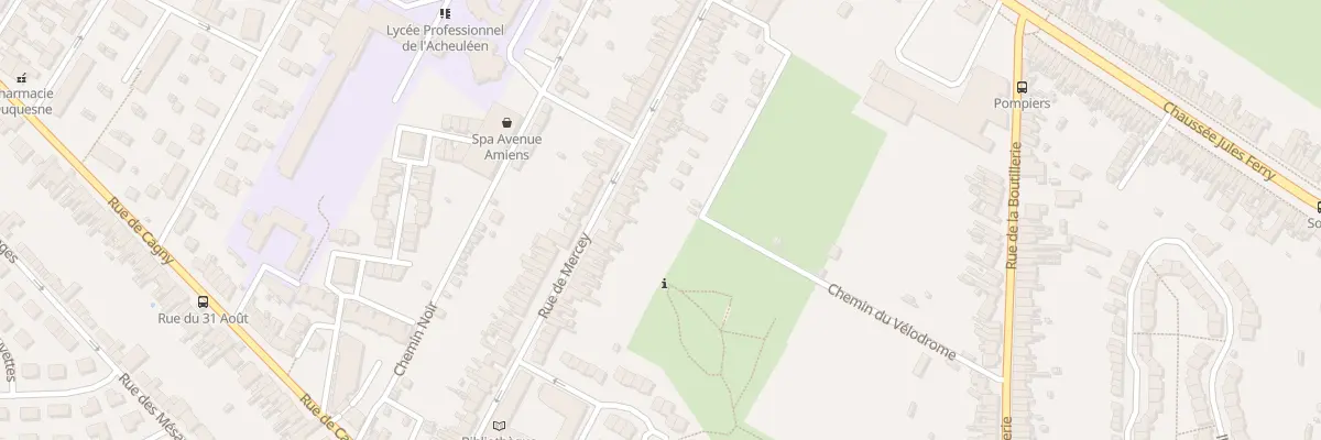Plan du 81 Rue De Mercey à Amiens