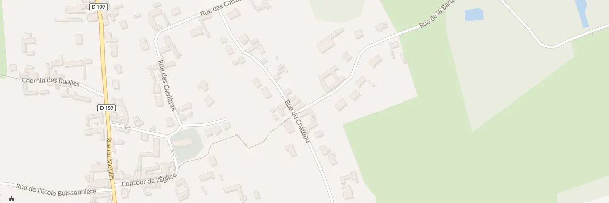 Plan du 14 Rue du Château à Mametz