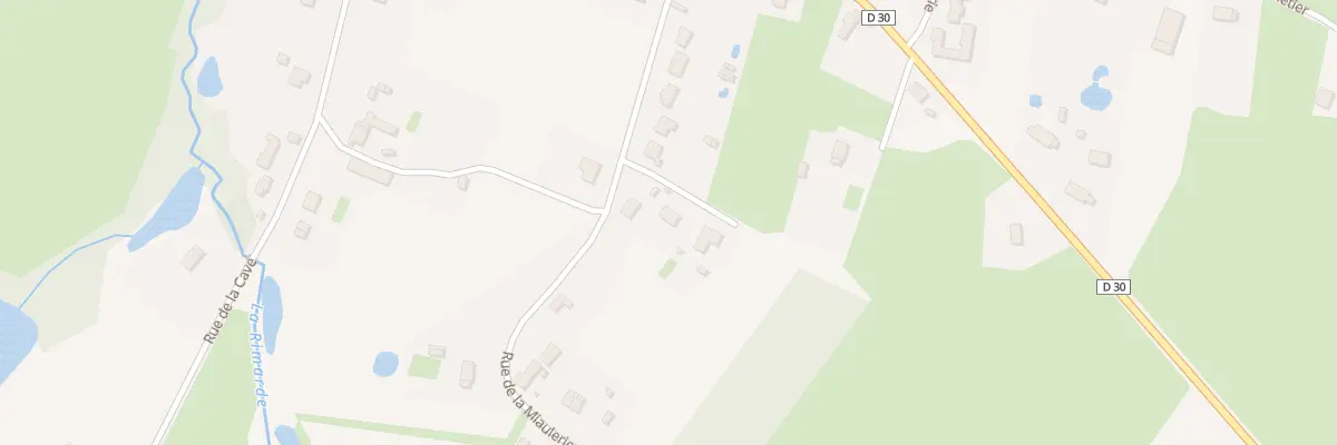 Plan du 2 Che du Pre aux Merles à Nibelle