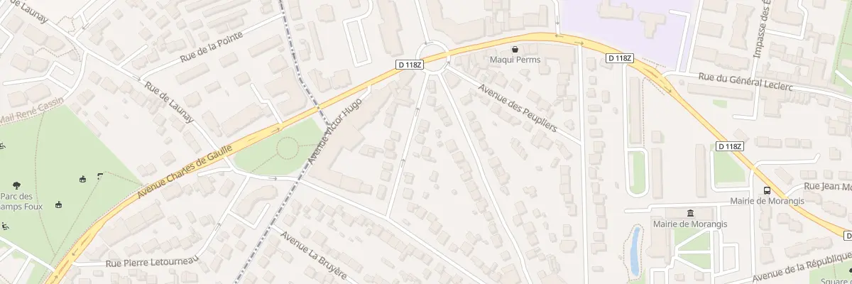 Plan du 9 Av des Marronniers à Morangis