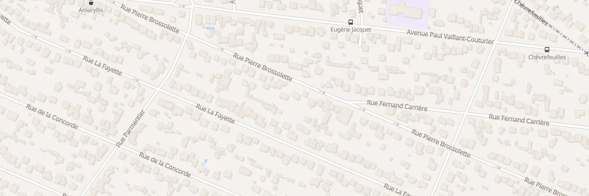 Plan du 62 Rue Pierre Brossolette à Sainte-Geneviève-des-Bois