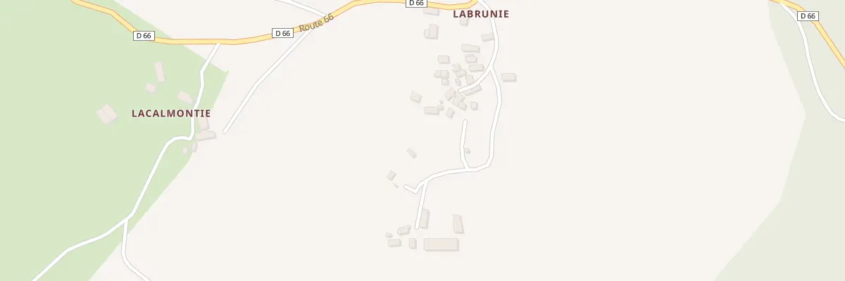 Plan du 6072 Labrunie à Vitrac