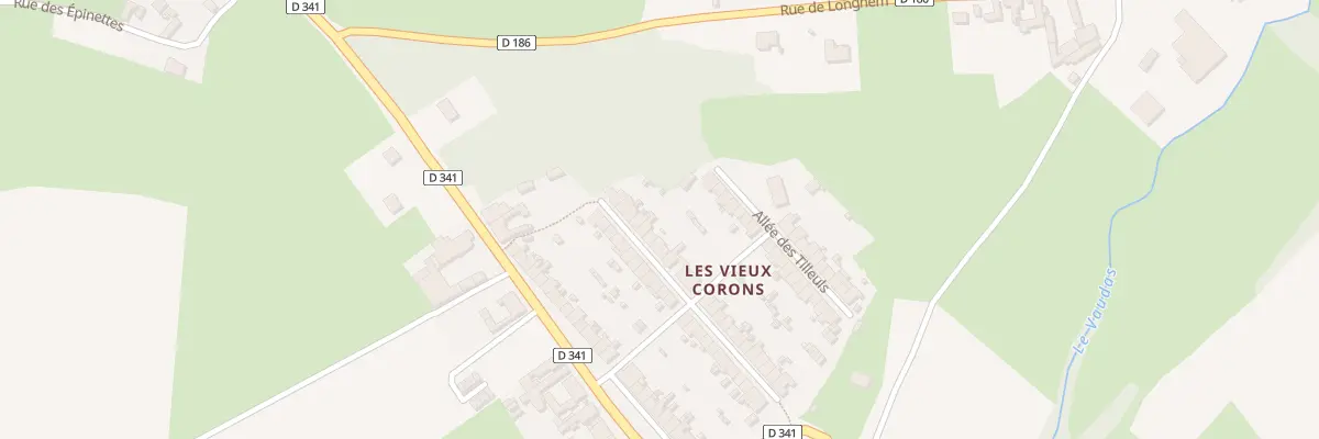 Plan du 745 All des Marronniers à Estrée-Blanche