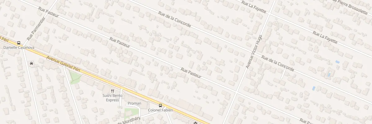 Plan du 115 Rue Pasteur à Sainte-Geneviève-des-Bois