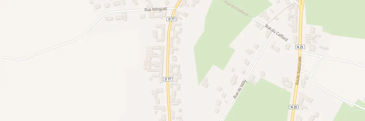 Plan du 29 Rue de Créqui à Beauval