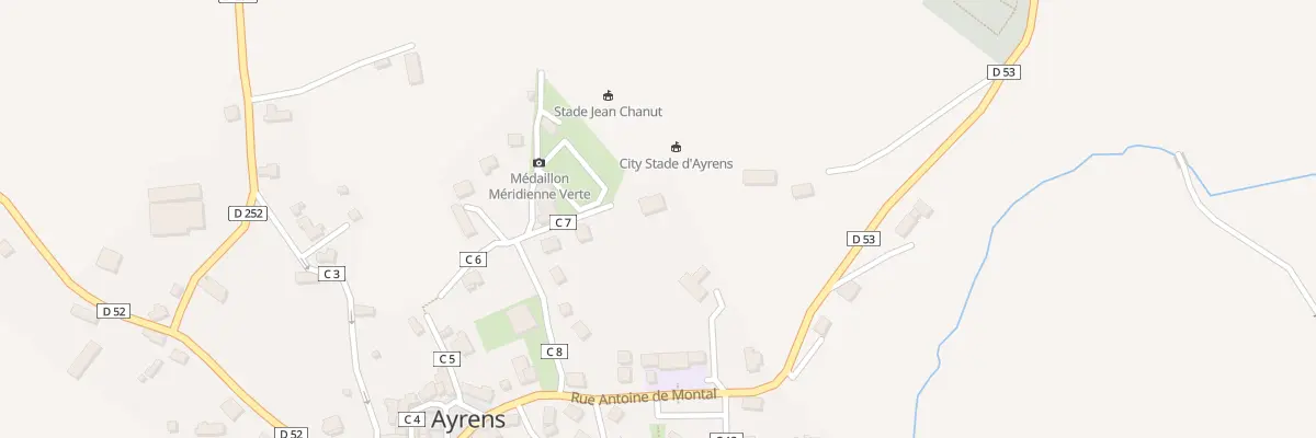 Plan du 6058 Le Bourg à Ayrens