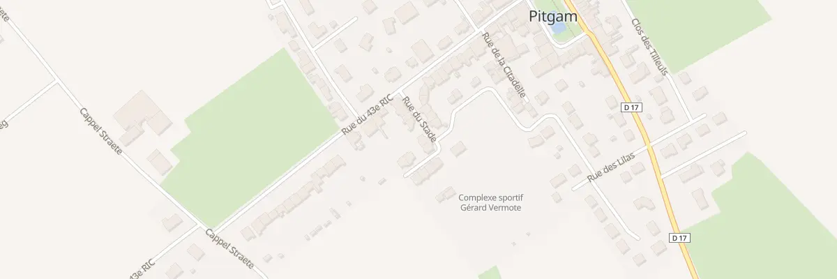 Plan du 12 Rue du Stade à Pitgam
