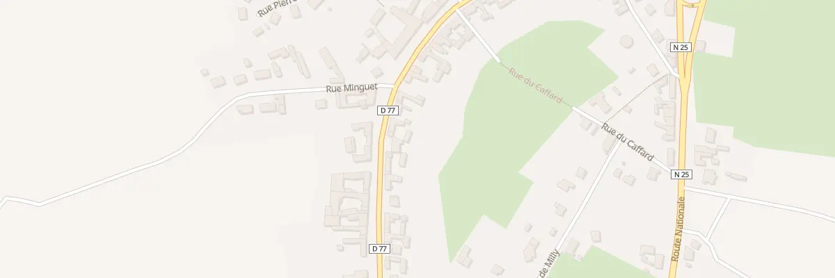 Plan du 21 Rue de Créqui à Beauval