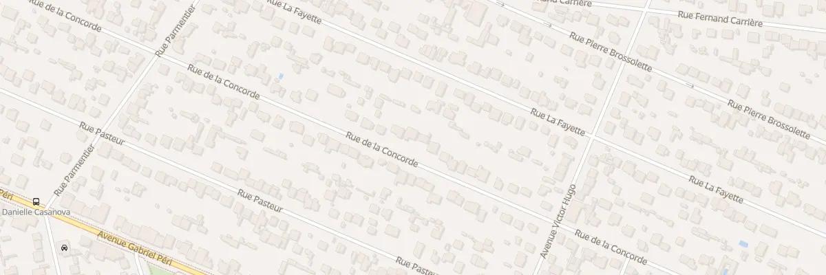 Plan du 119 Rue de la Concorde à Sainte-Geneviève-des-Bois