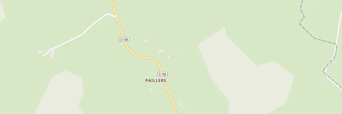 Plan du 14 Paillers à Liginiac