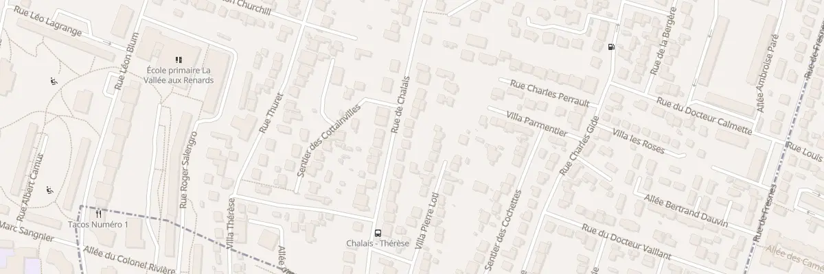 Plan du 143 Rue de Chalais à L’Haÿ-les-Roses