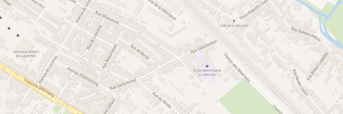 Plan du 103 Rue Saint-Acheul à Amiens