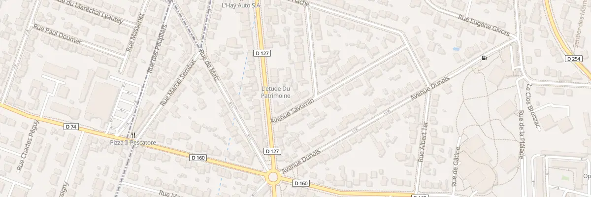 Plan du 24 Rue Savornin à L’Haÿ-les-Roses