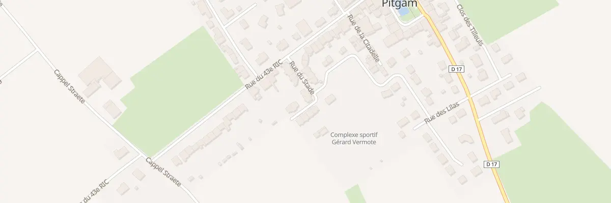 Plan du 14 Rue du Stade à Pitgam