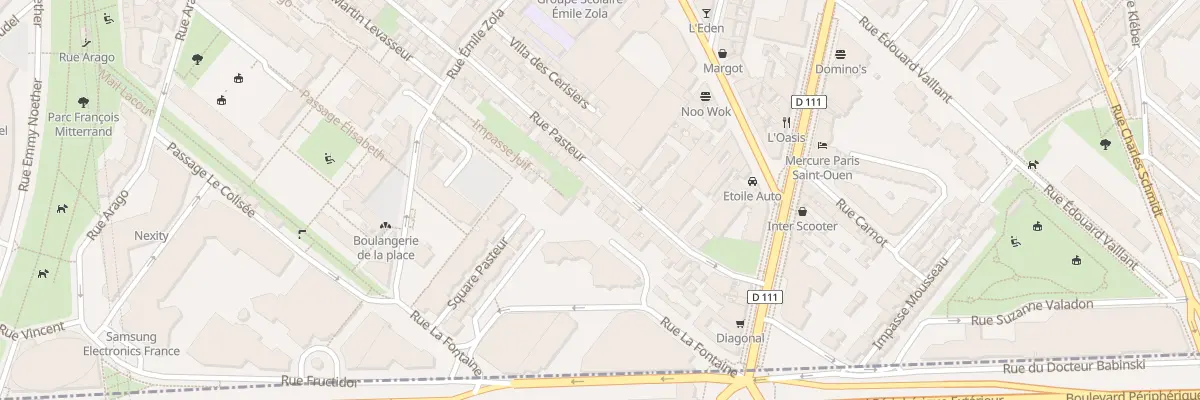 Plan du 32 Rue Pasteur à Saint-Ouen-sur-Seine
