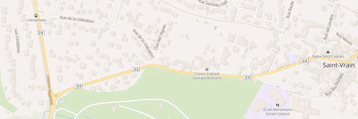 Plan du 44 Rue de la Libération à Saint-Vrain