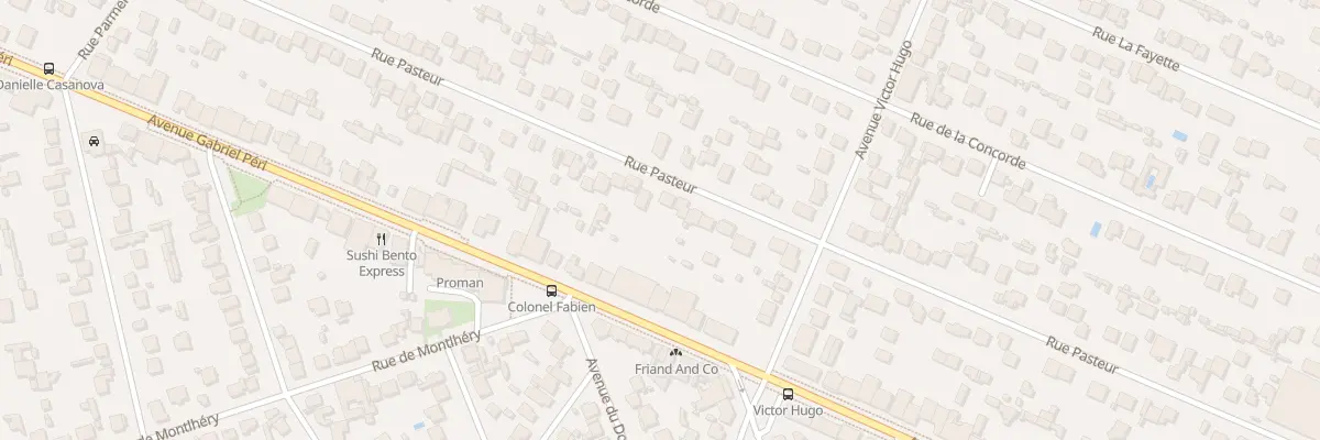 Plan du 128 Rue Pasteur à Sainte-Geneviève-des-Bois