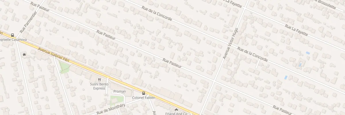 Plan du 117 Rue Pasteur à Sainte-Geneviève-des-Bois