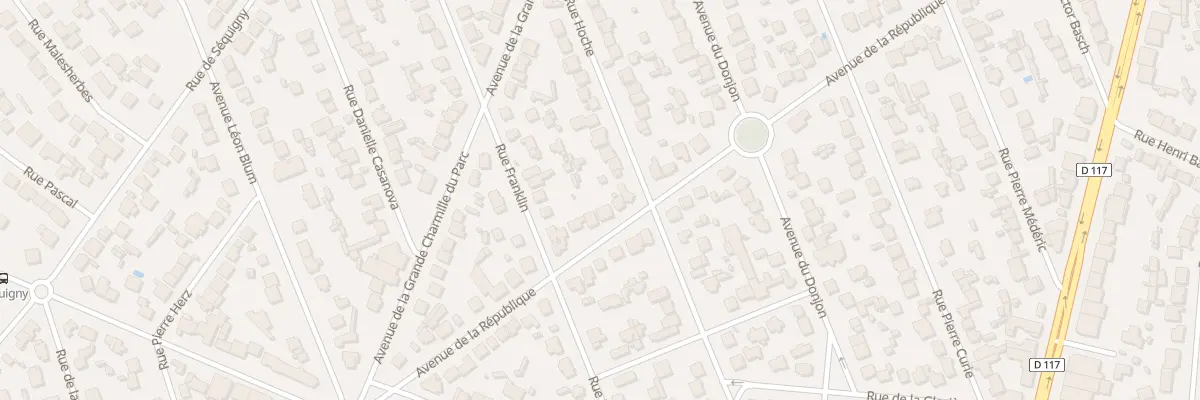 Plan du 99 Av de la République à Sainte-Geneviève-des-Bois