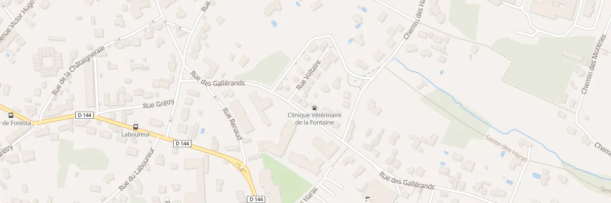 Plan du 17 Rue des Gallerands à Montmorency
