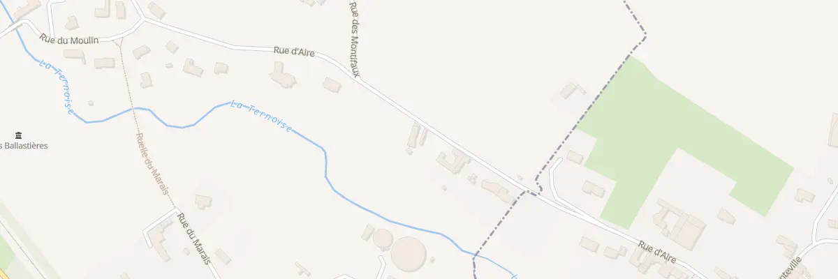 Plan du 322 Rue d’Aire à Gauchin-Verloingt