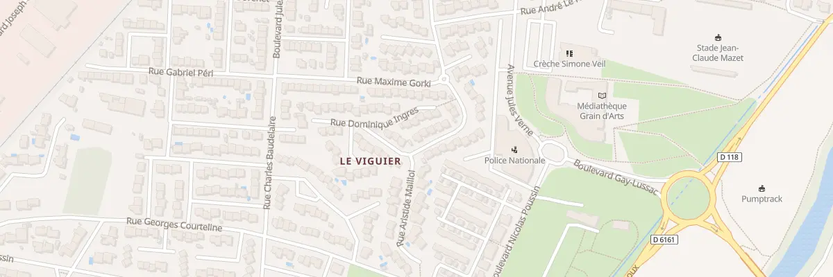 Plan du 7 Rue Henri Matisse à Carcassonne