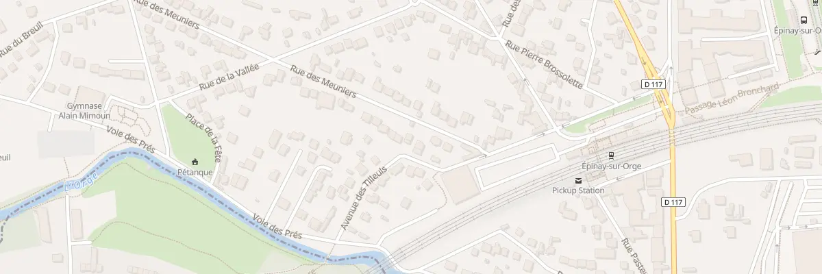 Plan du 7 Rue des Meuniers à Épinay-sur-Orge