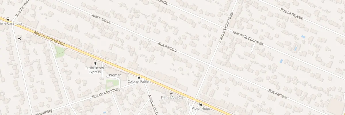 Plan du 130 Rue Pasteur à Sainte-Geneviève-des-Bois