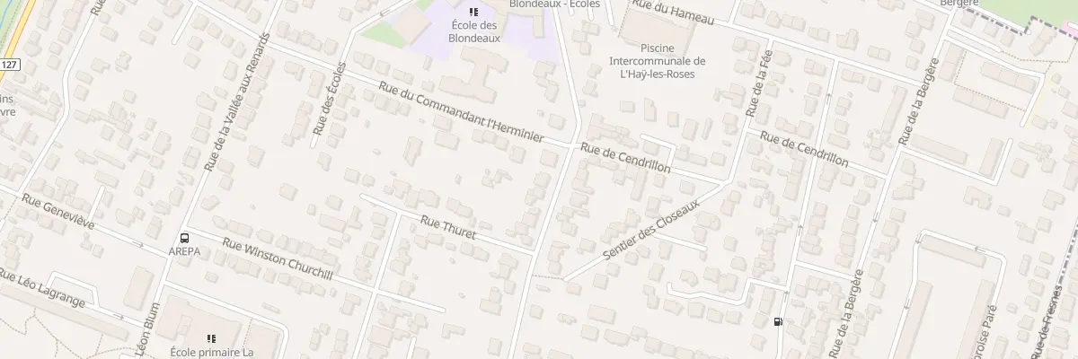 Plan du 116 Rue de Chalais à L’Haÿ-les-Roses